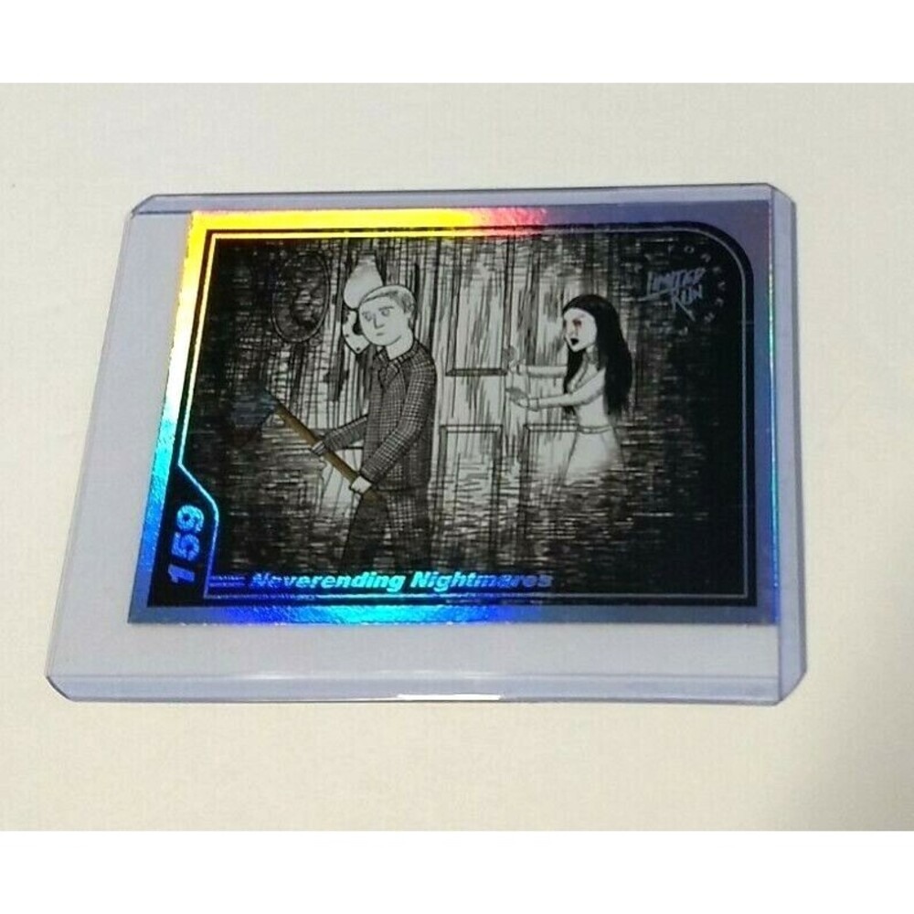 Neverending Nightmares #159 Limited Run Silver Trading Card New w/ protector